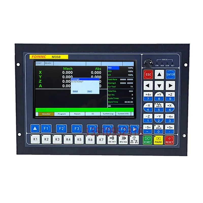 M350 3/4/5-axis CNC offline controller M3K extended keyboard supports closed-loop stepping/ATC to replace DDCSV3.1