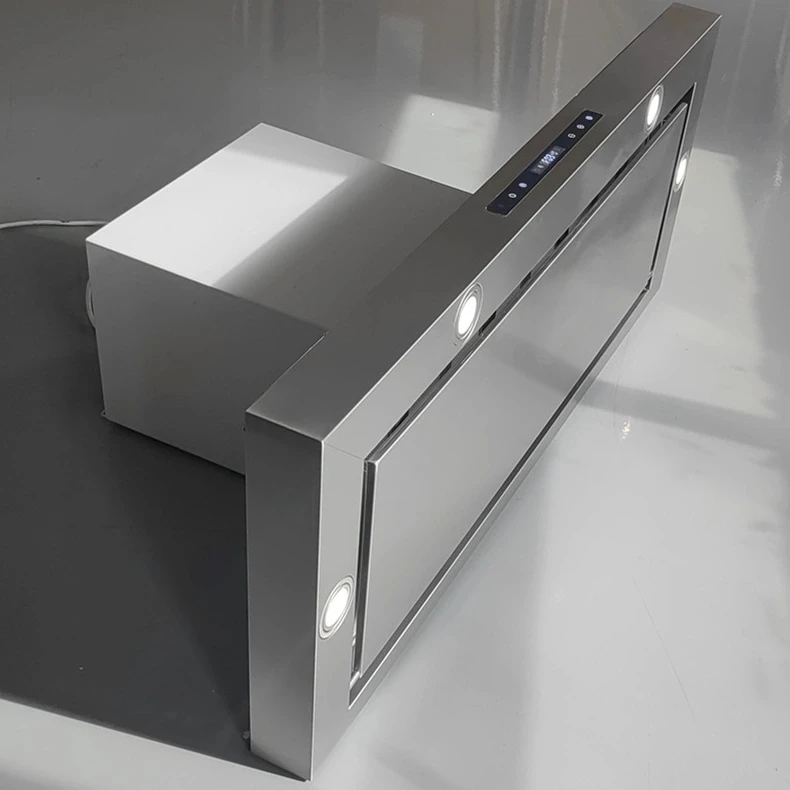 Grande exaustor de sucção aberto