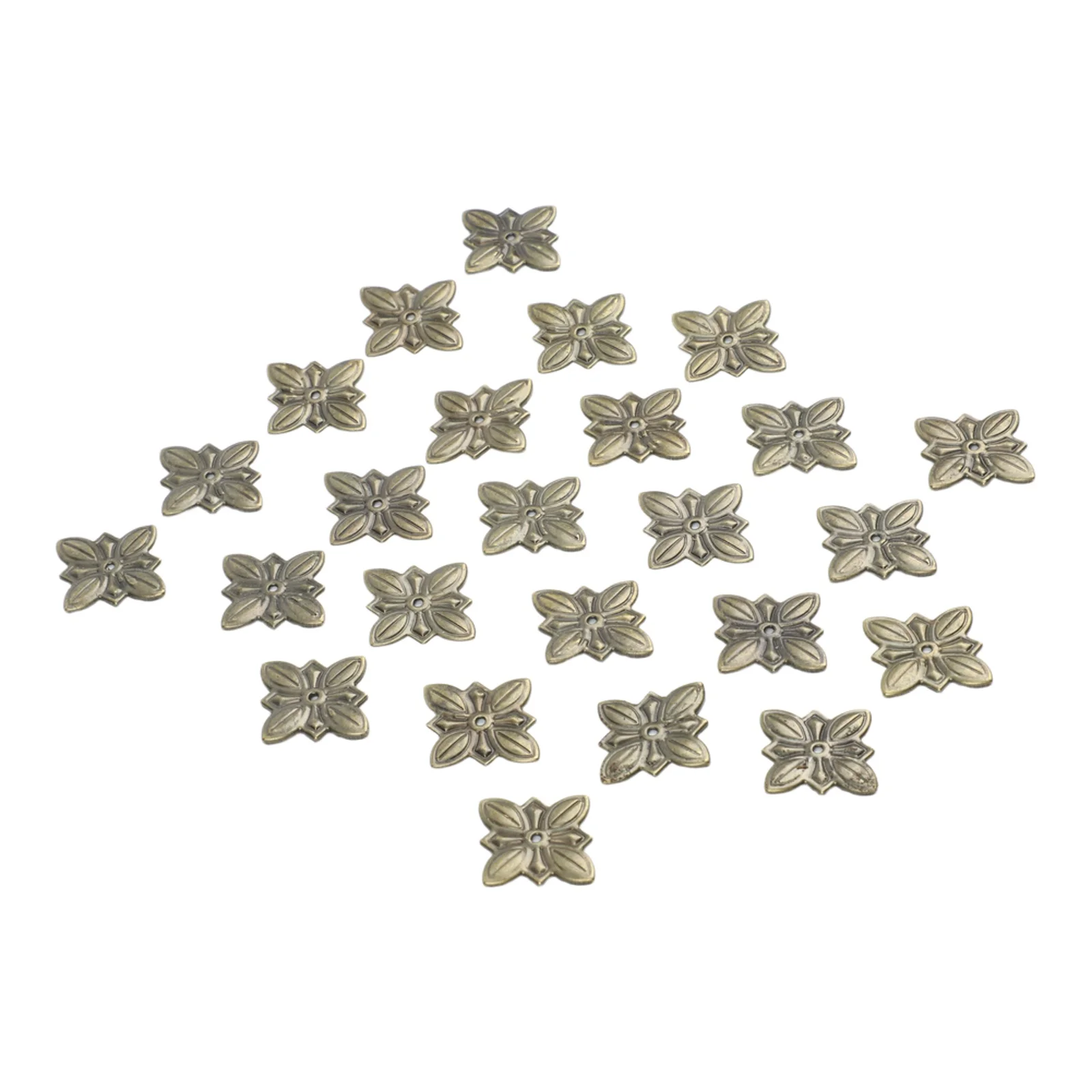 DIY Craft Supplies Iron Sheet Bronze Crafting Projects Elegant Decoration Design Long-lasting Iron Material Shape Size 27*30mm