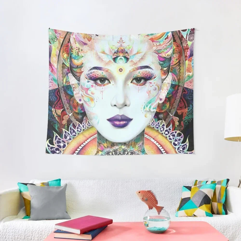 

Guan Yin Tapestry Wall Hanging Wall Wall Decoration Items Wallpaper Outdoor Decoration Tapestry