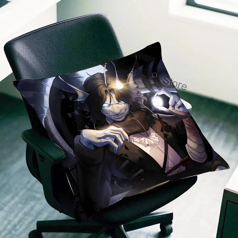 P-Pressure S-Sebastian Solace Laser Pillow Case cute anime peripheralsBedroom Sofa Decorative Cushion Cover Soft Cushion Cover