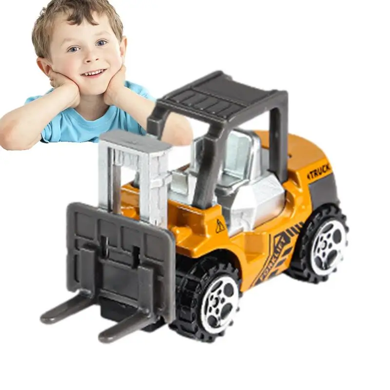 

Engineering Vehicle Model Press Sliding Car Excavator Bulldozer Children Educational Construction Vehicle Toy Kids Boy Gift