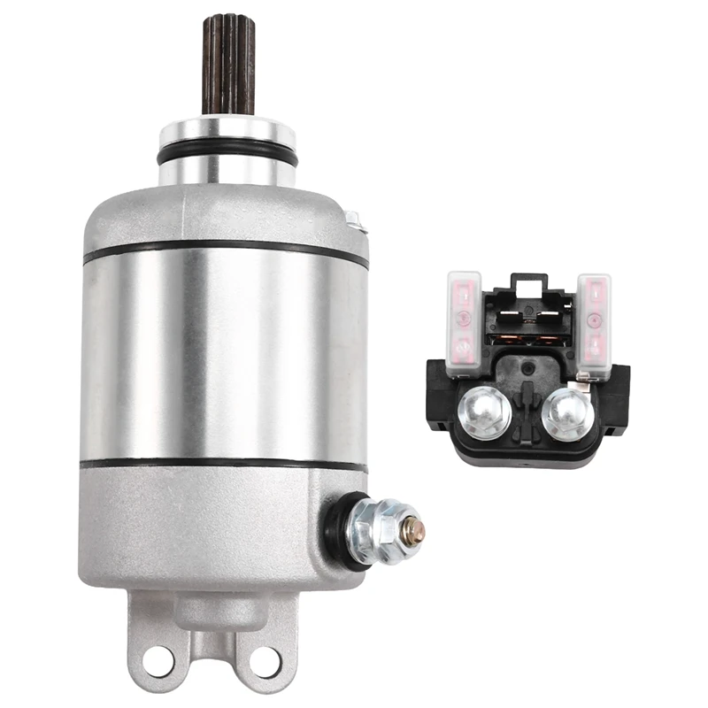 

59040001000 Electric Starter Motor+Relay For 400 450 525 530 EXC EXC-G XC XC-W SX SXS Racing Engine Part 78040001000