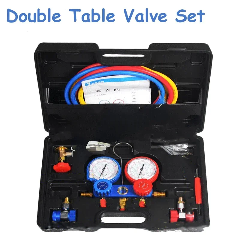Double Table Valve Set Automobile Air Conditioner Plus Fluoridated Sleeve HOT SALES
