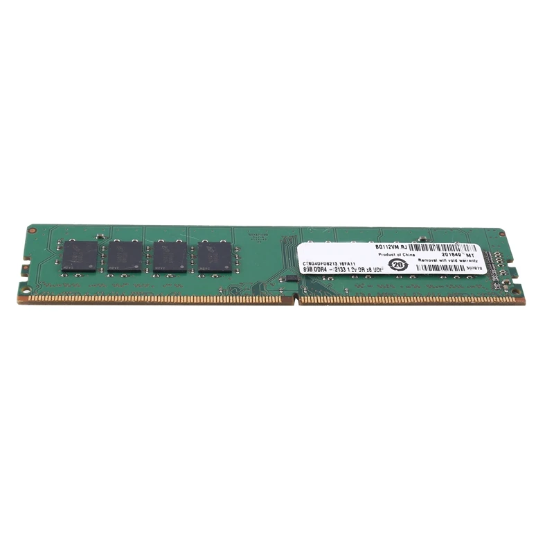 

1 шт. DDR4 RAM память 8 ГБ 2133 МГц настольная память 288 Pin DIMM RAM PC4 17000 RAM память для настольного компьютера