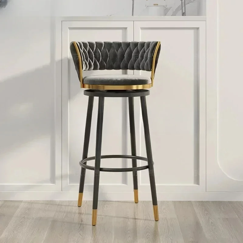 Modern Bar Chairs with Nordic Style - Perfect for Living Room and Kitchen Design velvet bar stool  bar stool  bar chair