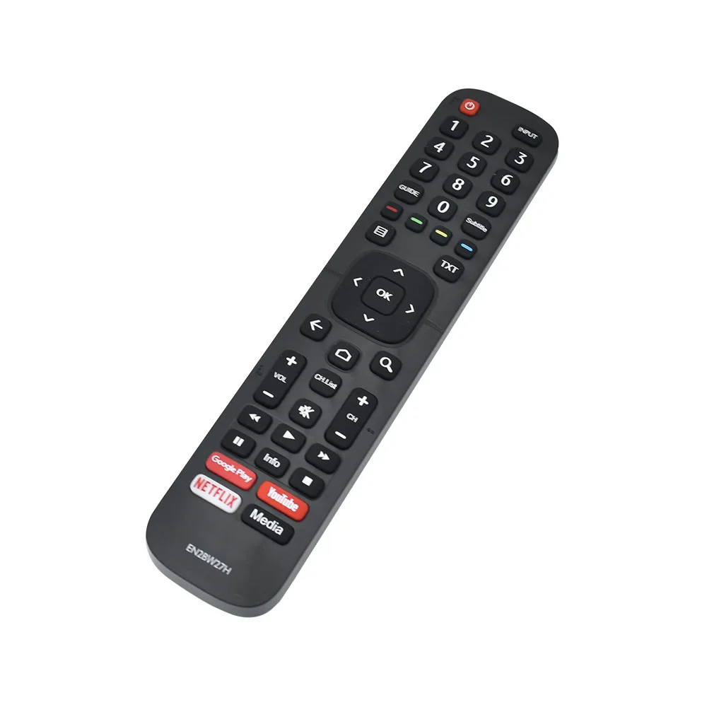 New Original EN2BW27H For Hisense LCD HDTV Android Smart TV Remote Control w/ Google Play Youtube Netflix Apps