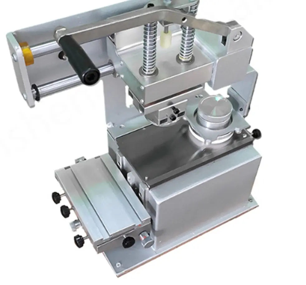 Desktop Manual Pad Printer Printing Machine for Plastic Glass Stone Wood Metal Mouse Mats Pad Printing Machine