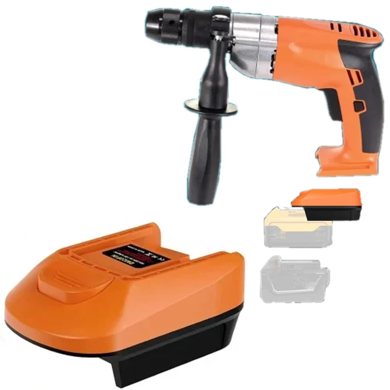 

for Fein Battery Adapter DM20FIN for Dewalt/Milwaukee 18V20V Li-ion Battery Converter to for Fein 18V Cordless Power Tools Drill