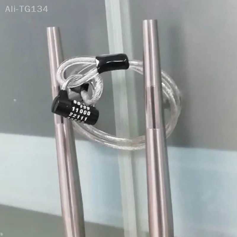 10 مللي متر 1.2 متر دراجة قفل سلك الدراجات قوي الصلب كابل قفل حبل مكافحة سرقة SHIDWJ #2