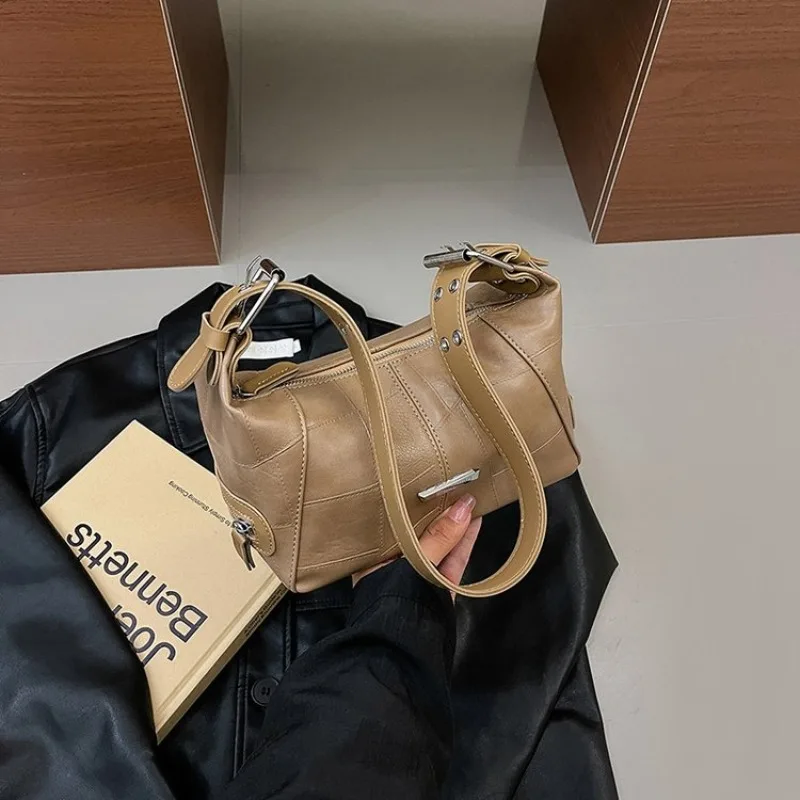 

Simple Crossbody Bag With Convenient Back Side Pocket Women Underarm Shoulder Bag For Instant Phone Retrieval On The Go
