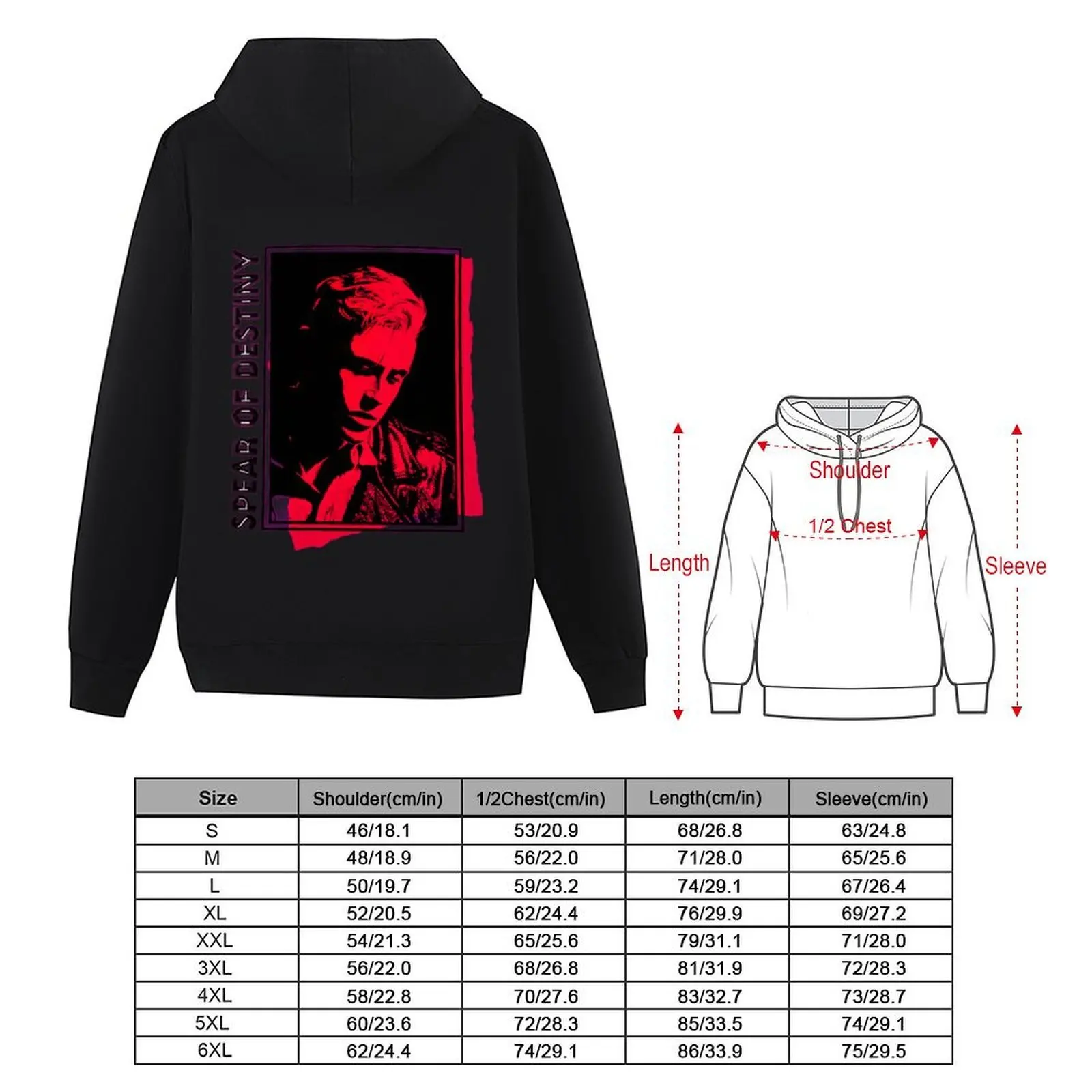 Spear Of Destiny BEST SELING إصدار محدود | هدية مثالية هوديي للرجال، ملابس رجالية، هوديس للرجال #4