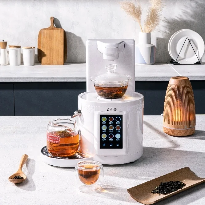 Luxury Electric Smart Tea Maker Automatic Multifunctional Intelligent Tea Making Machine Intelligent Tea Infuser Set