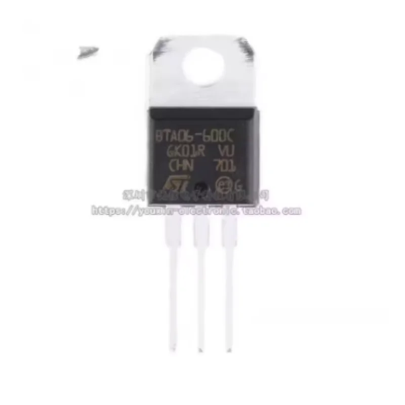 10PCS BTA12-600BRG BTA12-600CRG TO-220 12A 600V Triac Bidirectional Thyristor AC Switch Original New