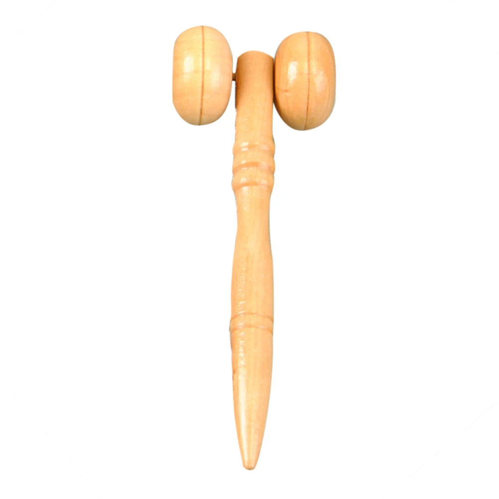 

Wood Fascia Massage Roller Face Lifting Tool Body Reflexology Acupuncture Therapy Scrap Lymphatic Drainage