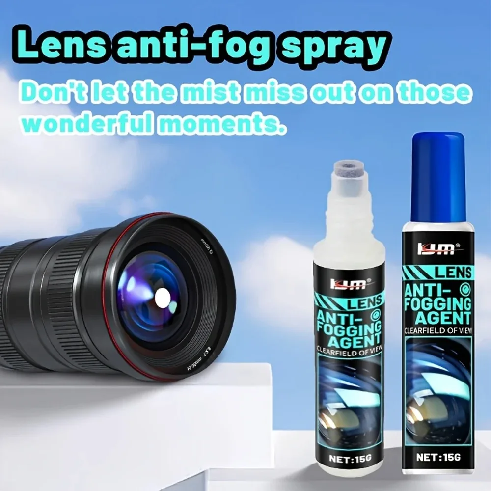 

NEW Lens Anti-Fog Spray - Instant De-Fogging, Long-Lasting, Water-Repellent Protection for Cameras, Binoculars, Microscopes