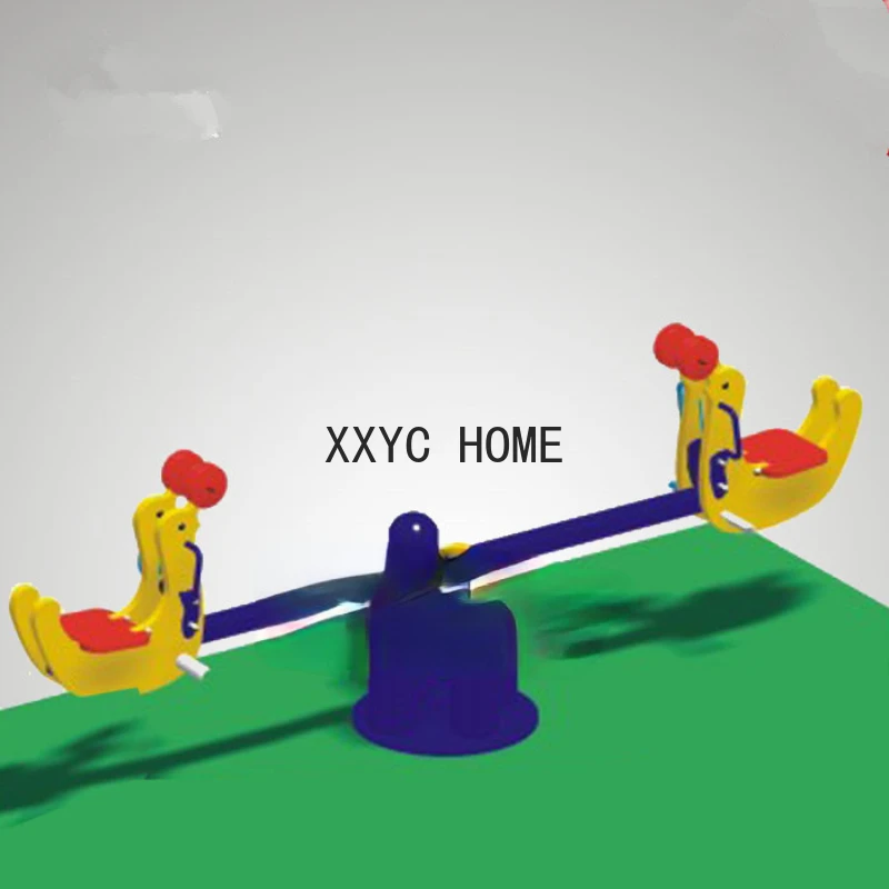 Children's Outdoor PV Double Rocker/Park Community Fitness and Amusement Facilities My