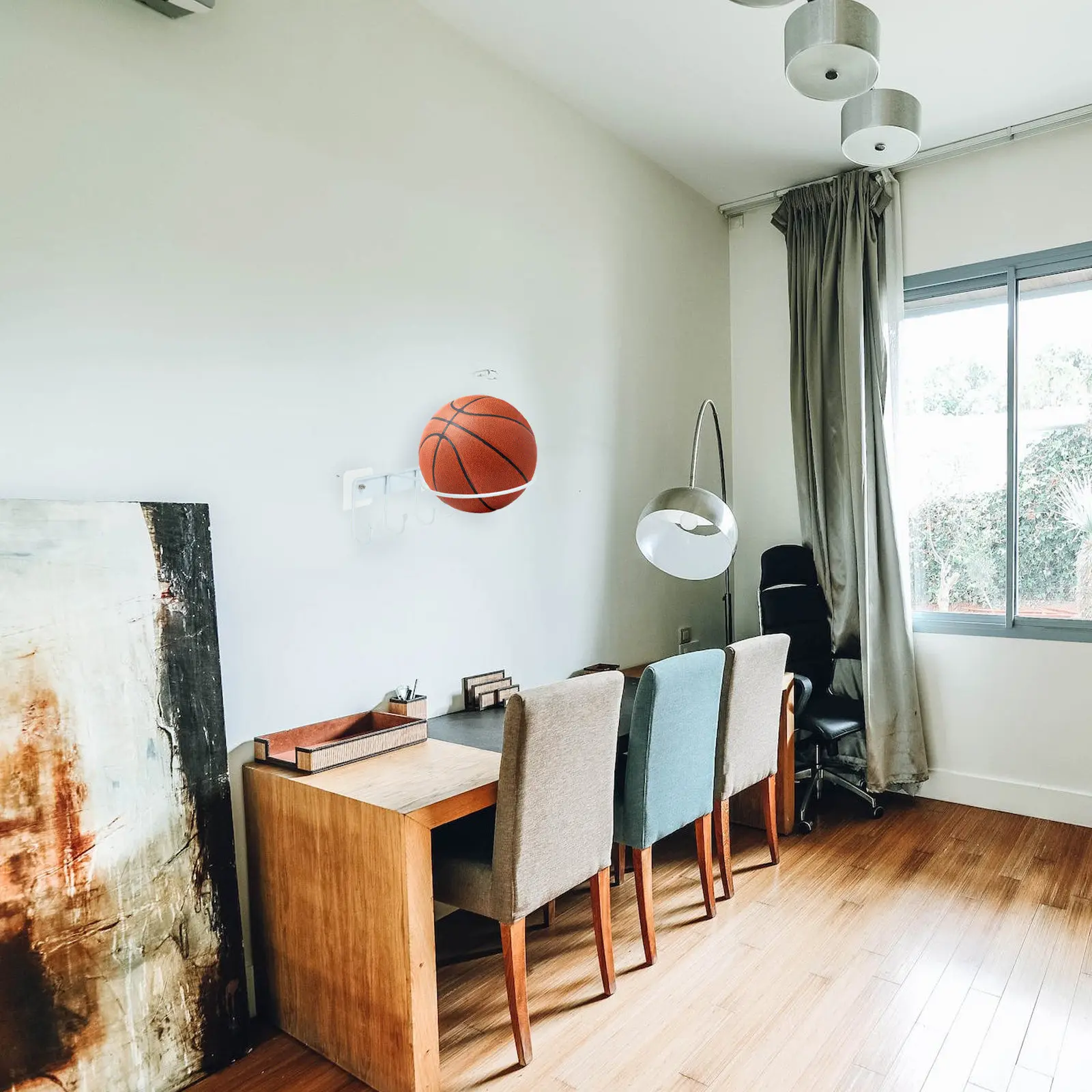 

Настенный держатель для футбольных мячей, высококачественная подставка для демонстрации спортивных мячей, держатель для баскетбольных мячей, для торговых центров и выставок