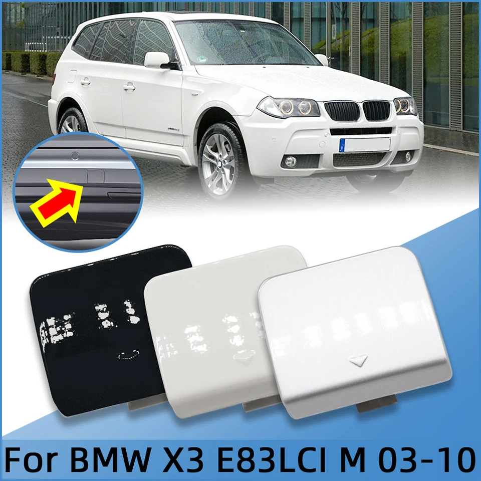 

Auto Rear Bumper Tow Hook Eye Cover Cap For BMW 2003-2010 X3 E83LCI M 51123416948 Towing Hauling Decoration Shell Trailer Lid