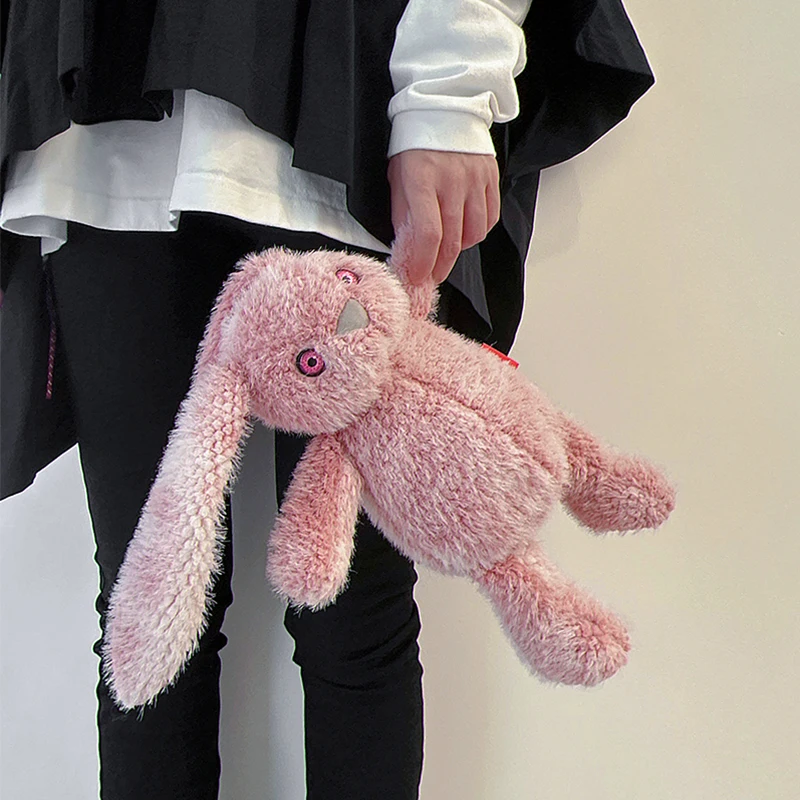 

33cm Super Soft Pink Rabbit Toy Stuffed Animals Doll Cushion Bunny Doll Hug Cuddly Plushies Toys