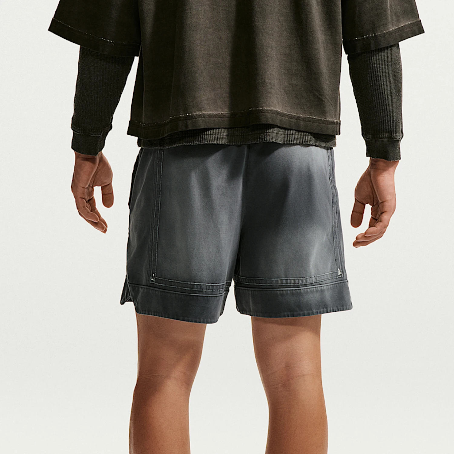 Nike genuine men's sports lace up simple, casual, comfortable, breathable shorts IM5328-010