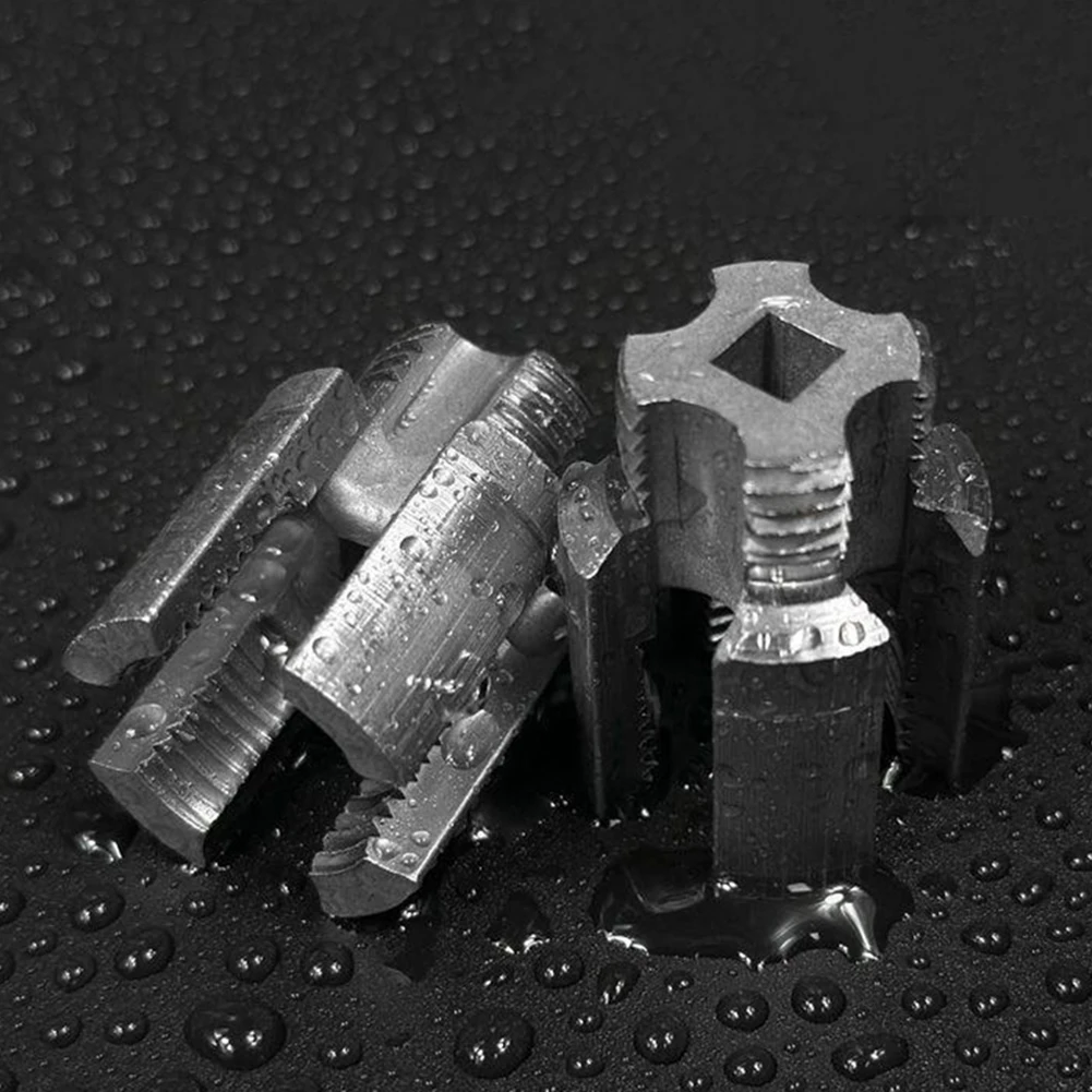 Kit de enhebrado de tubos internos y externos integrados, herramienta de corte para roscado de tubos DN15 DN20, 2 uds., 4/6 puntos