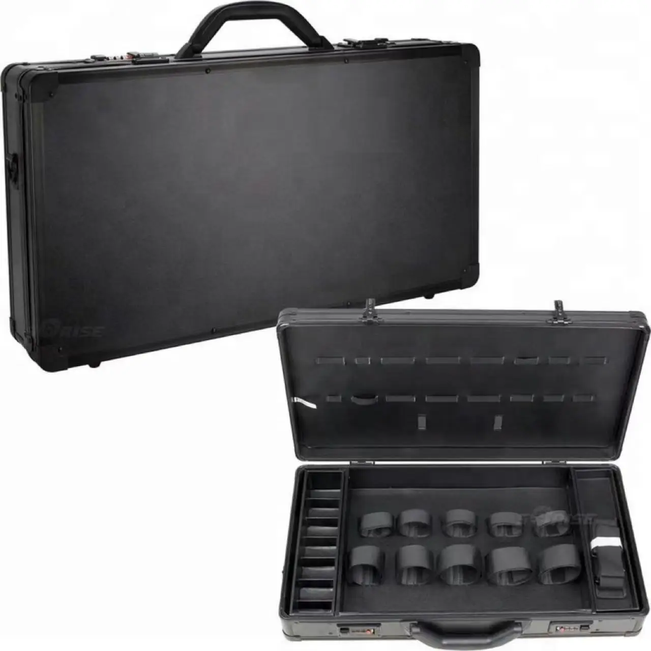 xx-Custom Aluminum Travel Briefcase Hard Carrying Case Flight Tool Box  Aluminum Barber Tool Case