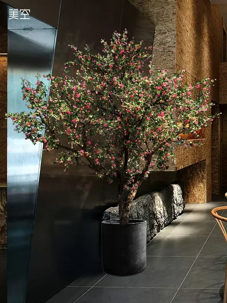 TAO Begonia Tree Imitate Leaves Indoor Decorative Plant Fake Trees Greenery Decoration Floor