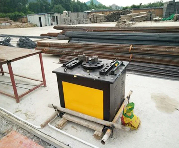 Automatic Rebar Bending Machine Steel Bar Bender Round Steel Bending Device For Construction Tools 40Type