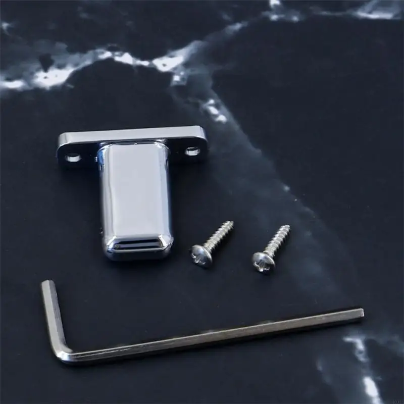Aluminum Alloy String Lock For Headless Electric Bass 4 5 6 Strings Corrosion Resistant With Mounting Screws And Wrench 4XBB