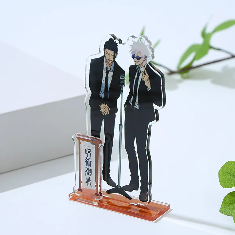 Anime Jujutsu Kaisen Acrylic Stand Ryomen Sukuna Geto Suguru Satoru Gojo Fushiguro Megumi Signboard Desktop Decorations