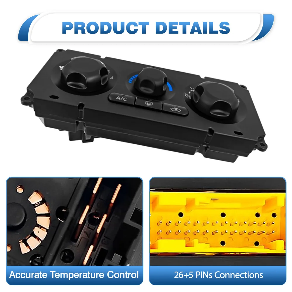 27510-EB700, 27510EB700  Car A/C Air Conditioning Control Switch Panel  For Nissan Frontier NP300 Navara D40 4.0L V6 2.4L L4
