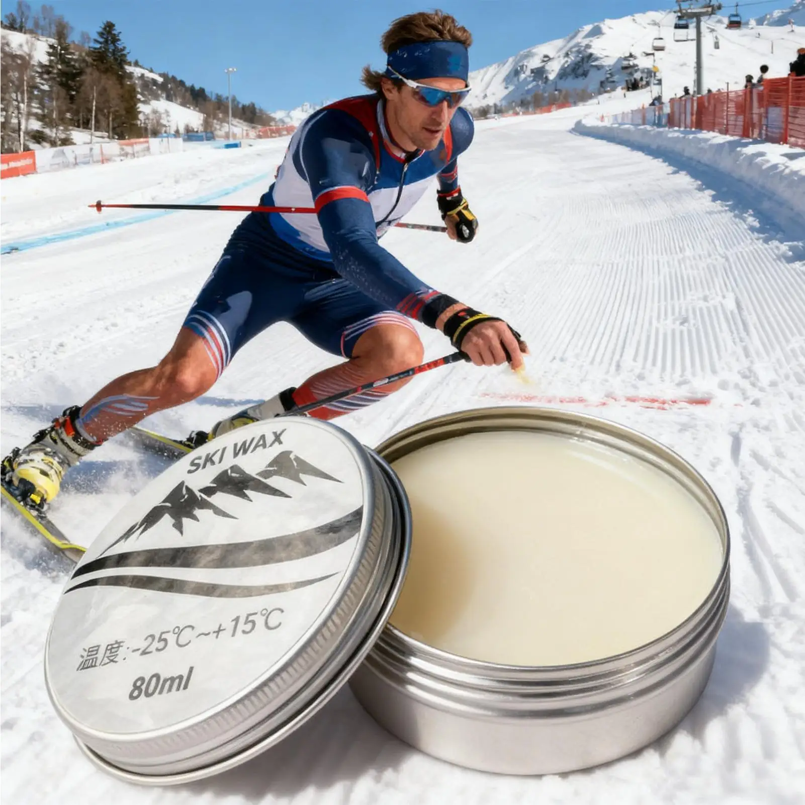 80ml Quick Solid Paste Universal Skateboard Wax For Optimal Performance Skating Skateboard Winter Sports Recreation