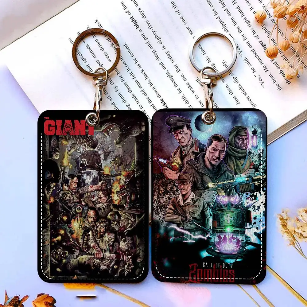 سمك القد الزومبي الكلاسيكية خمر بطاقة البنك مترو الانفاق حافلة حامل بطاقة المفاتيح حلقة رئيسية الباب الوصول العلامات بطاقة الهوية حالة المفاتيح الوصول #5