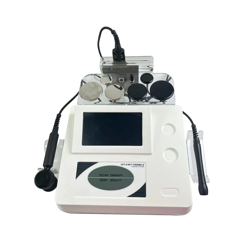 2024 Tecar Therapy Monopolar  Diathermy Machine RET CET Indiba Body Shaping Sliming Face Lift Skin Tightening Machine