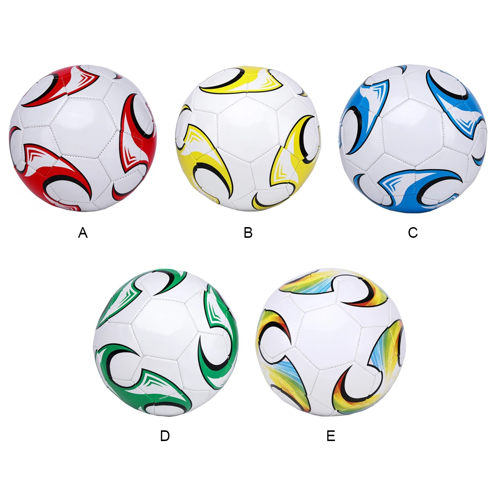 

Football Professional Match Soccer Training Ball Exercising Colorful