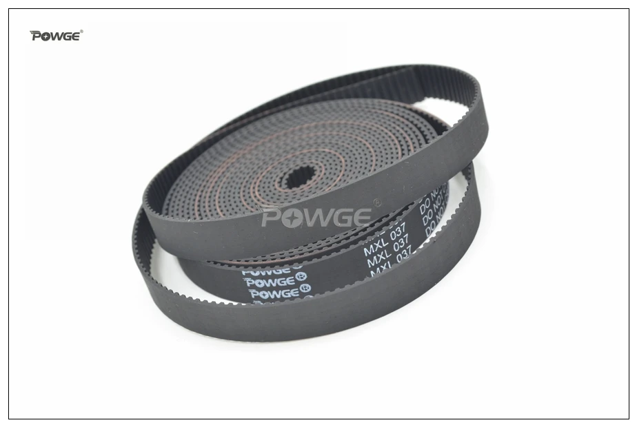 POWGE 5meters MXL Open Timing Belt Width 6.4/9.4/15mm MXL 025
