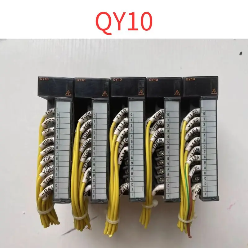 

Used QY10 original plc module tested ok