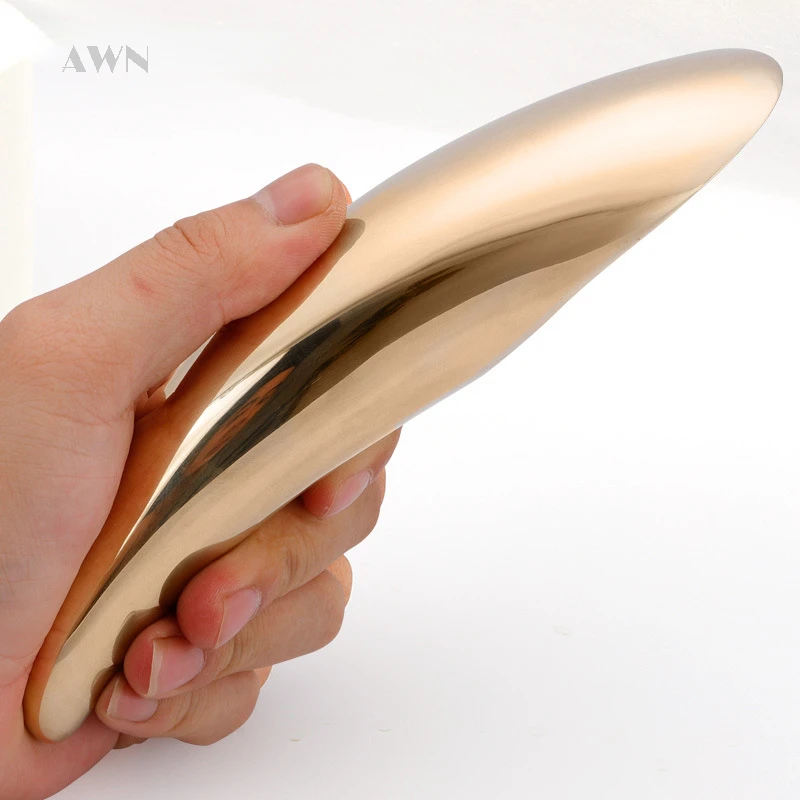 Guasha Board For Scraping Massager Tools Health SPA Scraper Pure Copper Brass Gua Sha Board Body Relax Acupoints Massage Tool