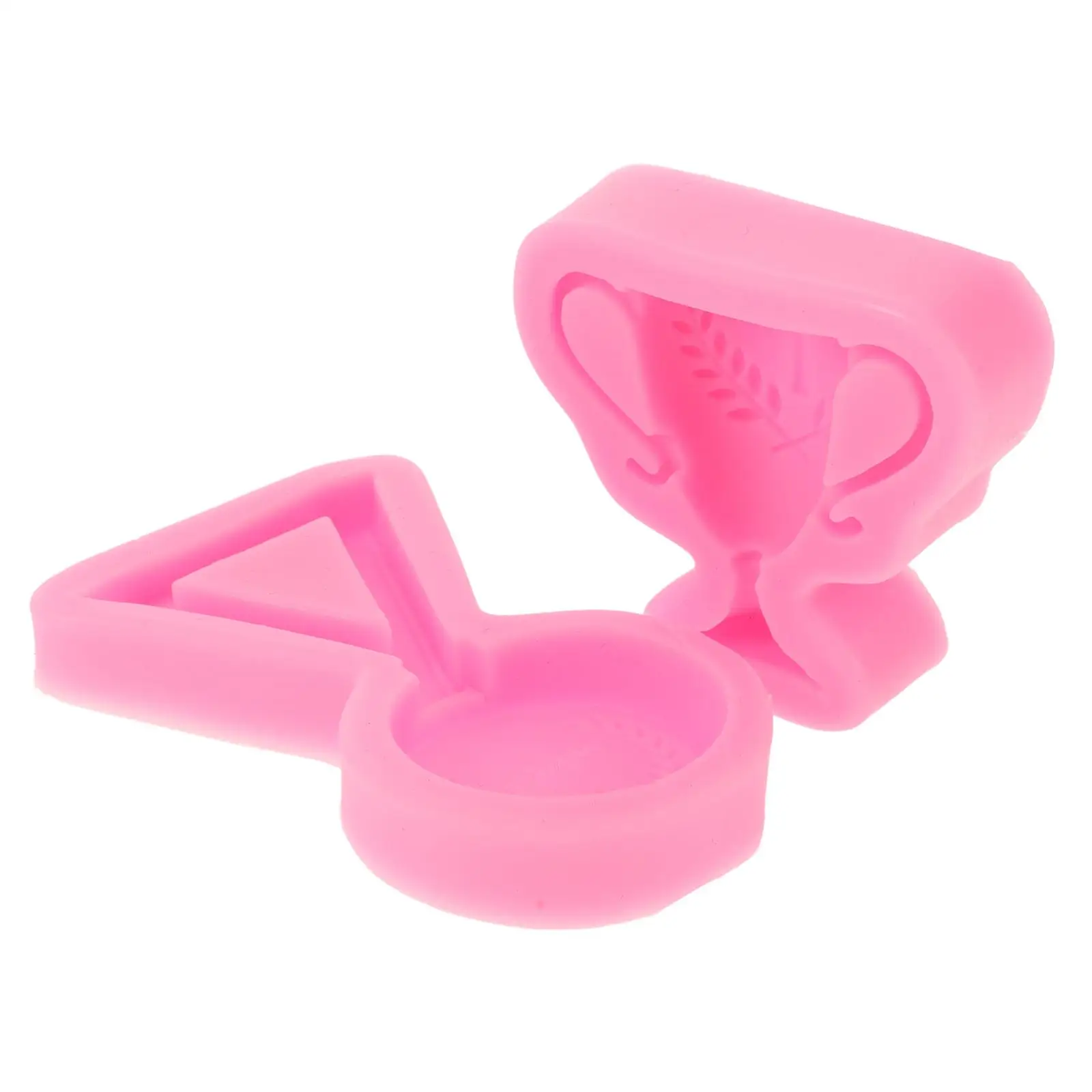 

2pcs Trophy Silicone Molds for Baking Chocolate Cake Pop Fondant Candy Decorations Prize Accessory Pastry Cupcake Mold Jelly