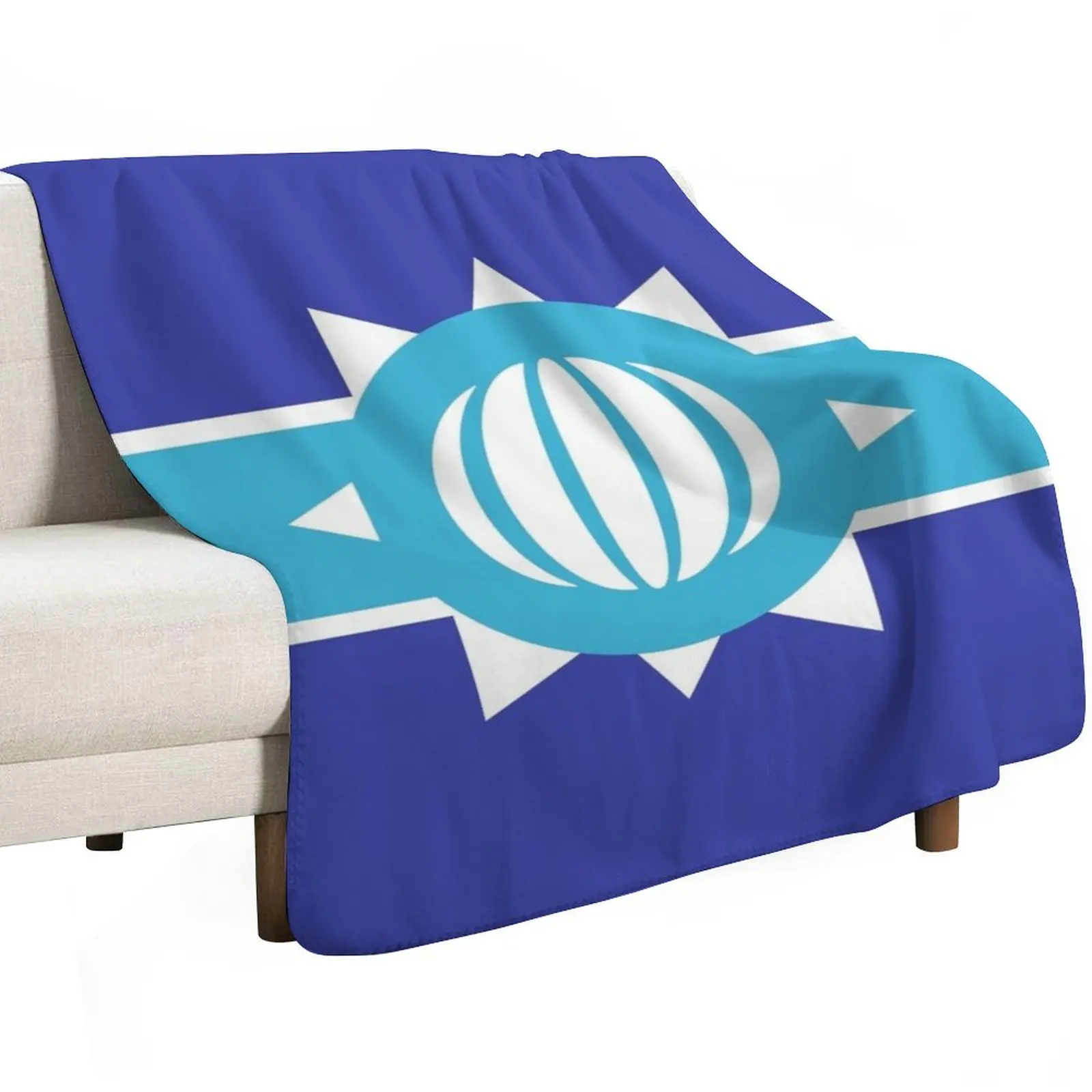 Antarctic Empire Flag Throw Blanket For Sofa Thin For Decorative Sofa Luxury Thicken for babies winter Travel Blankets