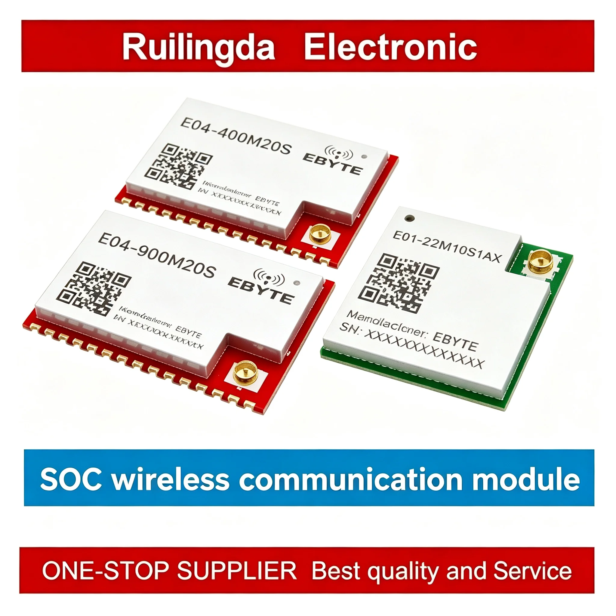E04-400M20S  E04-900M20S E04SeriesModule STM32WBA54STM32WL33 RFTransceiver SoC Low Power Consumption 20dBm Small Size SMD Module