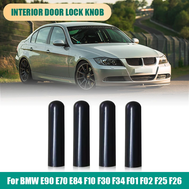 

Universal Interior Door Latch Security Door Lock Screw Knob Pin For BMW All Series E60 E90 E70 E84 F10 F30 F34 F01 F02 F25 F26