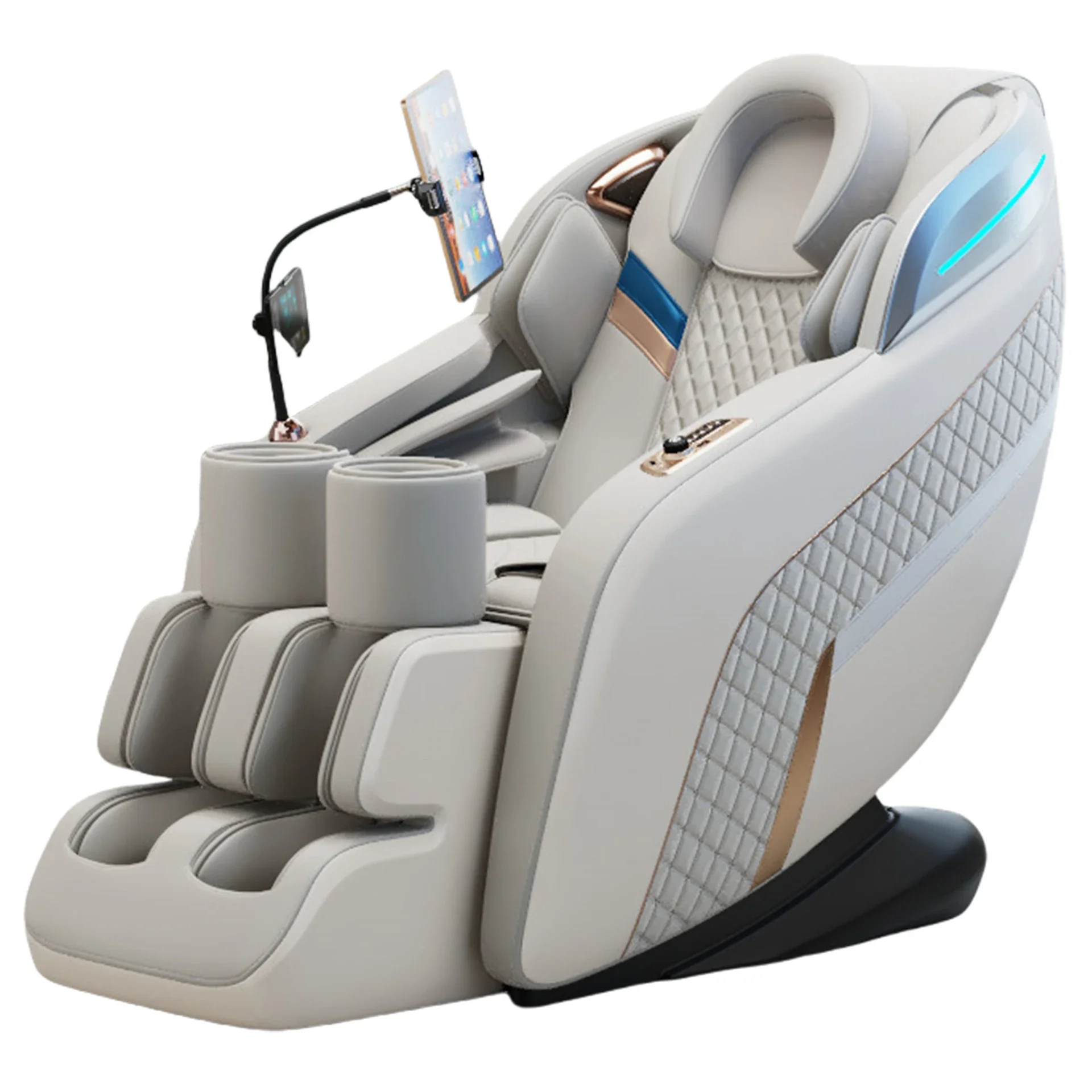 Best Seller Electric 4D Shiatsu Recliner Gravity Thai Stretch Heating SL Track Voice Control Head Body Foot Massage Chair