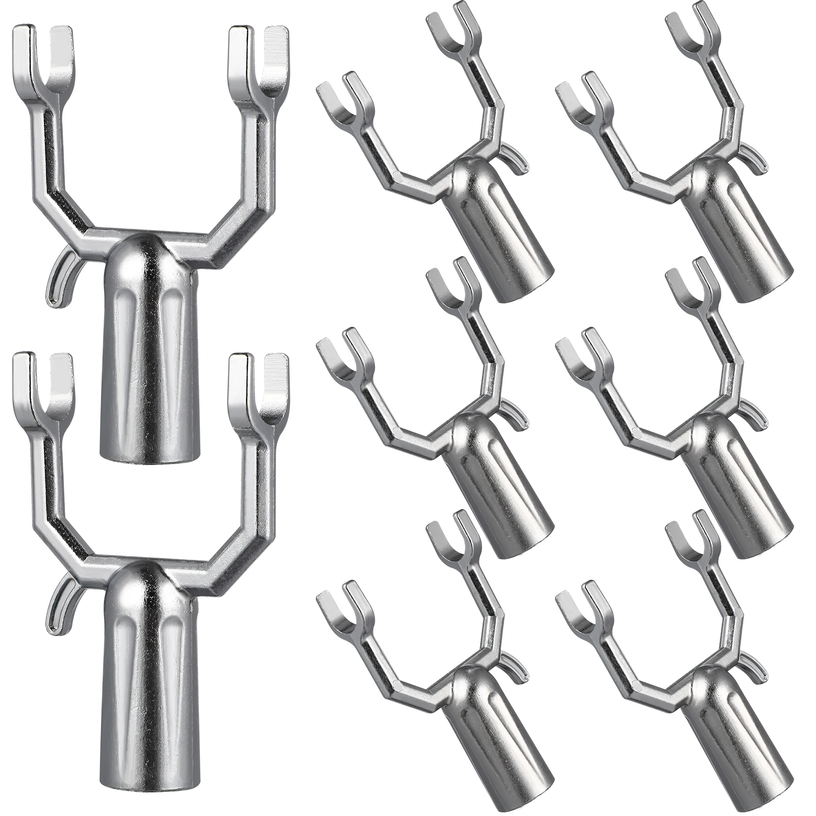 

8pcs Fruit Tree Support Fork Aluminum Alloy Orchard Stake Branch Hook Stabilizer Plant Supports Gardening Tools Tree Crutches