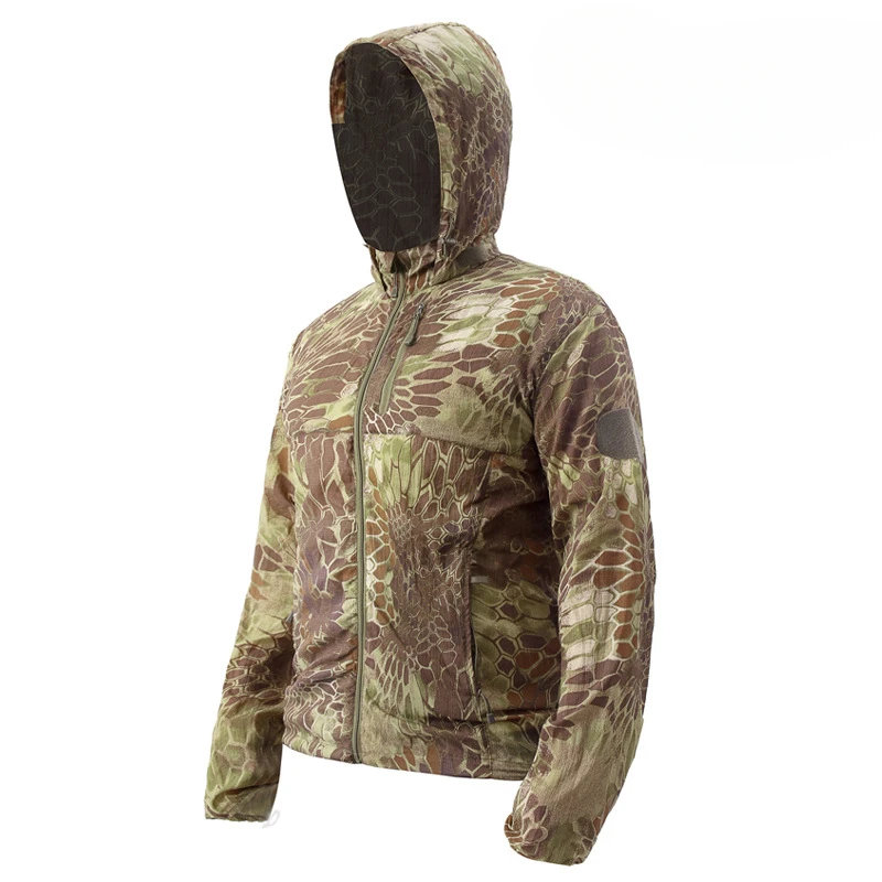 Camouflage clothing summer and autumn sports outdoor road camp outdoor skin clothing man