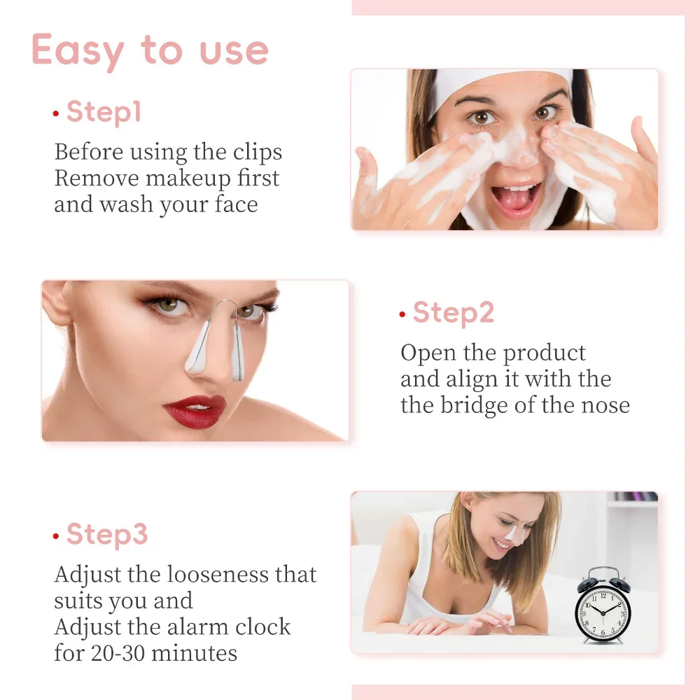 Nose Shaper Up Shaping Machine Lifting Nose Clips Face Lift Noses Up Clip Facial Corrector Slimmer Beauty Tools Random Color