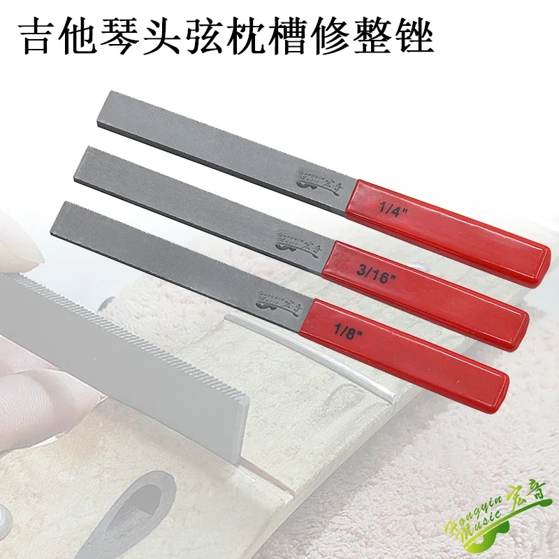 Guitar head nut grinding file nut slotting file high carbon steel square saw fi-le fi-le making repair tool