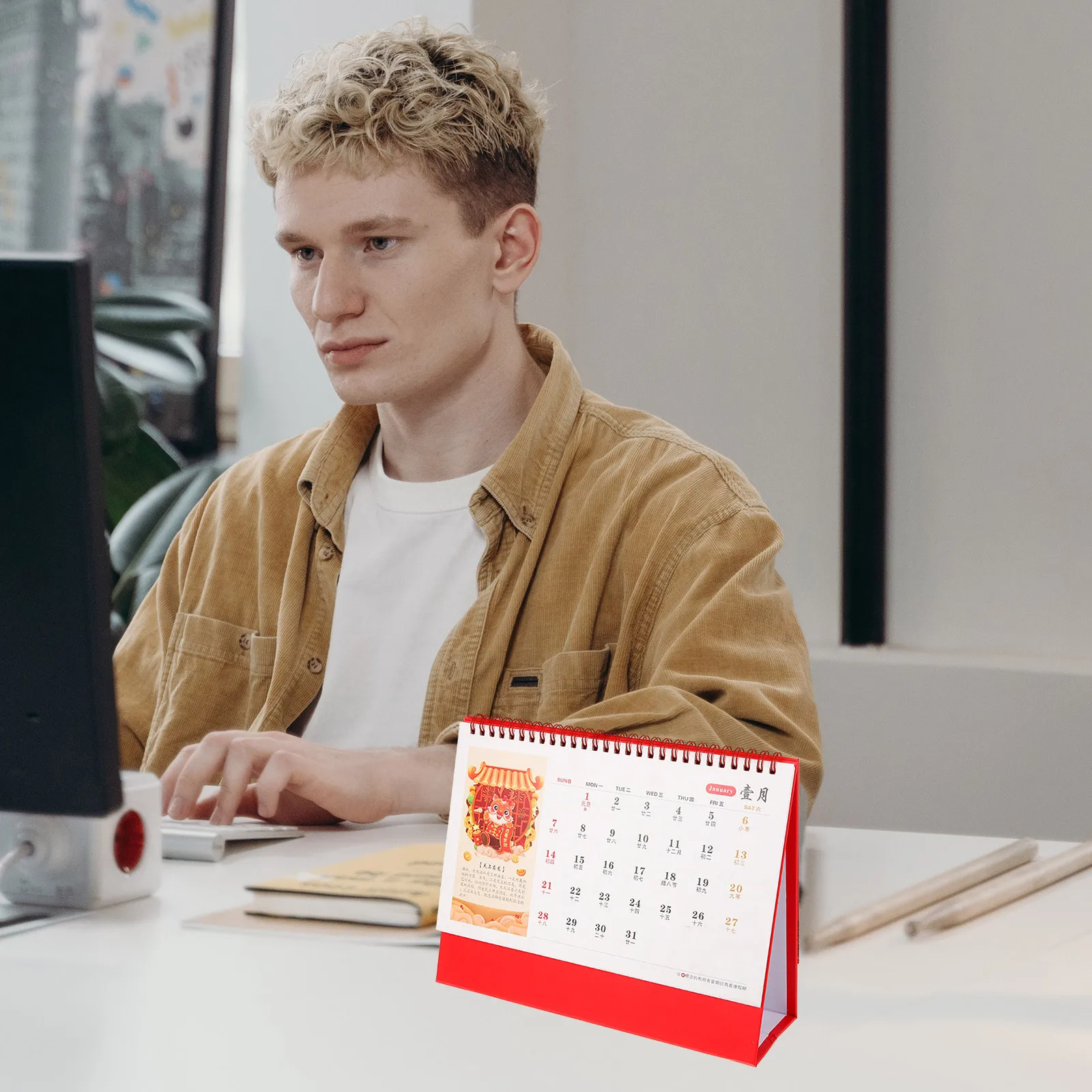 

Desktop 2024 Flip Monthly Calendar For Home Office Desk Tabletop Decorative Freestanding Calendar Daily Use Organizer