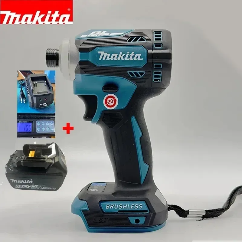 Makita DTD171 18v Impact Driver Brushless Cordless Electric Screwdriver Rechargable Drill Driver Makita Original Power Tool